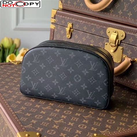 louis vuitton toiletry pouch black|louis vuitton wristlet pouch.